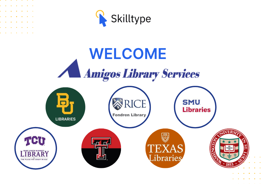 Amigos signs multi-year Skilltype Agreement for its Research Libraries