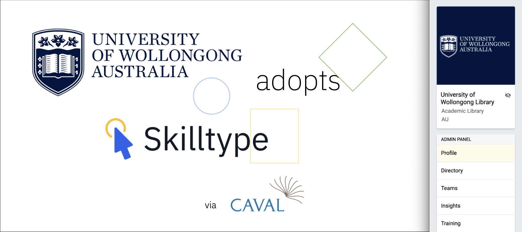 University of Wollongong Libraries Becomes First Library in Australia to Adopt Skilltype